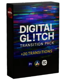 video digital glitch effect